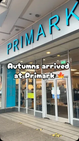 The autumn collection is in store right now at Primark! 👀🍁